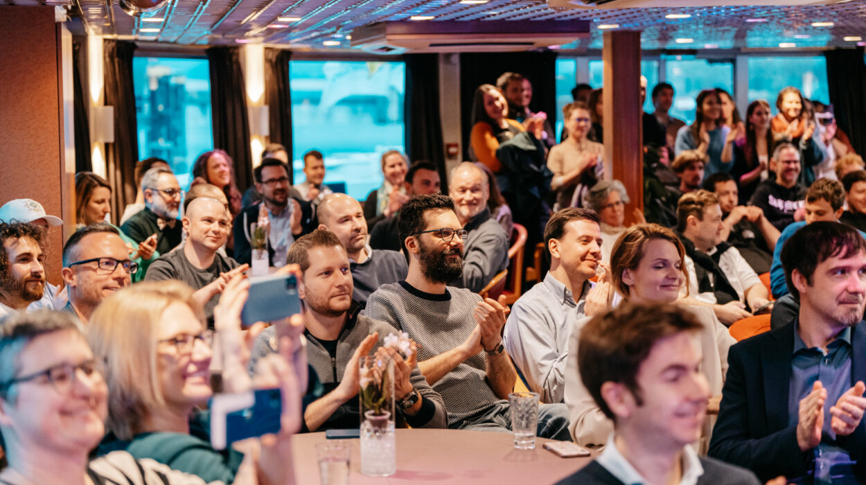 Teilnehmer veranstaltung start-up-schiff